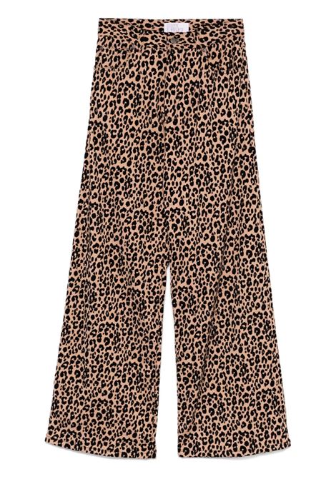 Brown leopard-print jeans Giuseppe Di Morabito - women GIUSEPPE DI MORABITO | 04SSDNP0490441425